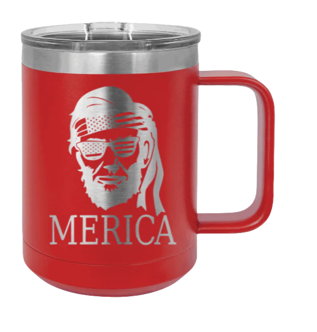 Abe Merica - 15oz Mug Laser Engraved - Image 14