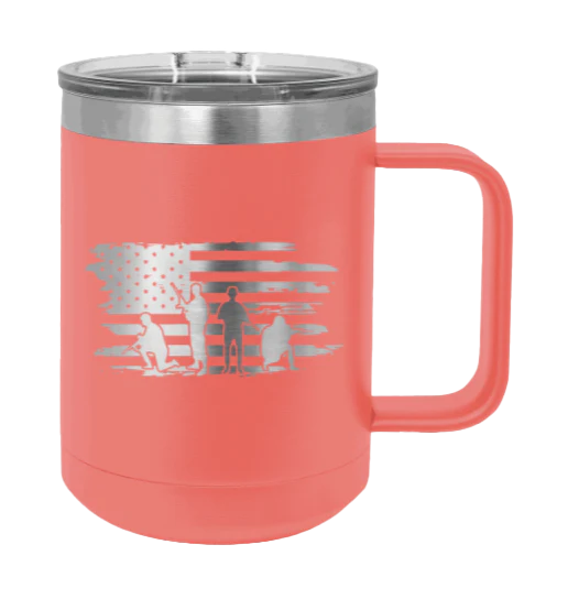 Vet Flag - 15oz Mug Laser Engraved - Image 3