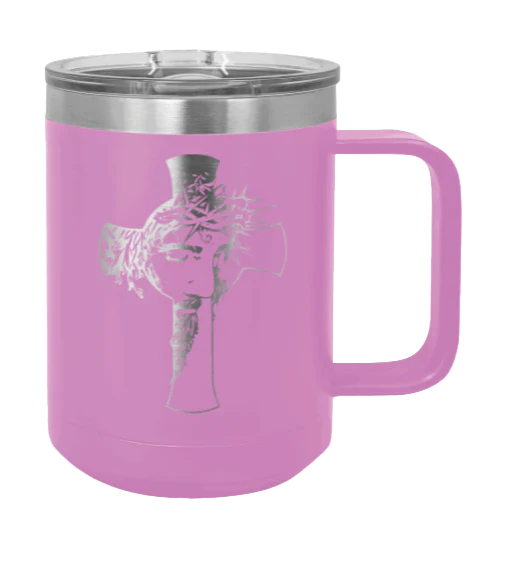 Jesus Cross - 15oz Mug Laser Engraved - Image 7