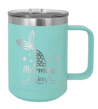 Mermaid - 15oz Mug Laser Engraved - Image 15
