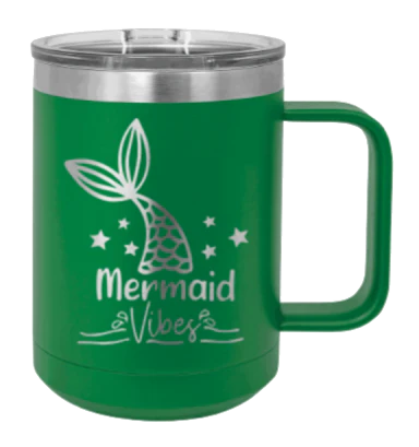 Mermaid - 15oz Mug Laser Engraved - Image 5