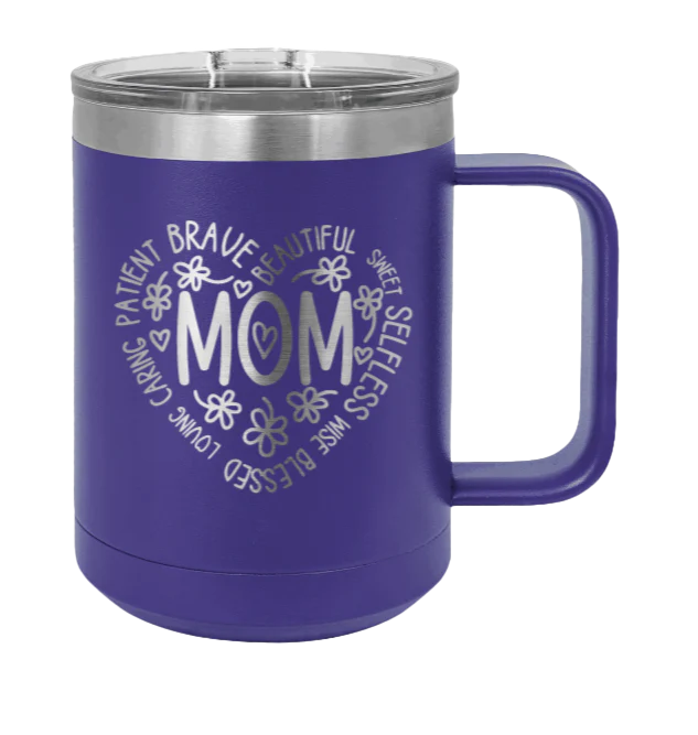Mom - 15oz Mug Laser Engraved - Image 13