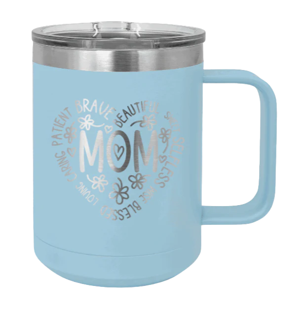 Mom - 15oz Mug Laser Engraved - Image 6