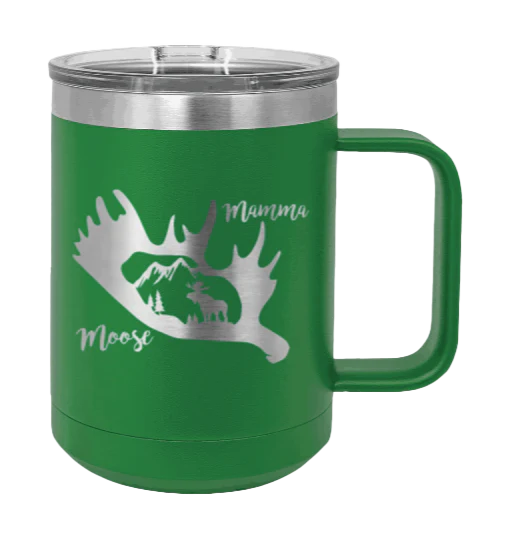 Mamma Moose - 15oz Mug Laser Engraved - Image 5