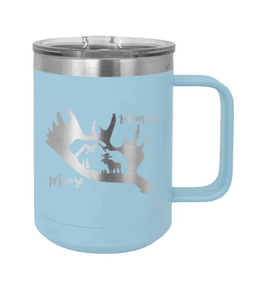 Mamma Moose - 15oz Mug Laser Engraved - Image 6