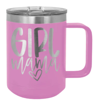 Girl Mama - 15oz Mug Laser Engraved - Image 7