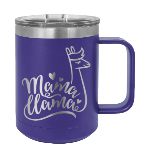 Mama Llama - 15oz Mug Laser Engraved - Image 13