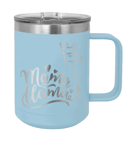 Mama Llama - 15oz Mug Laser Engraved - Image 6