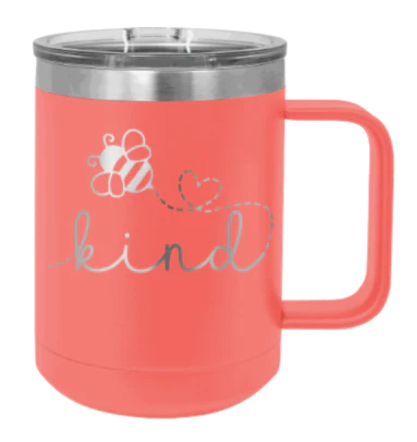 Bee Kind - 15oz Mug Laser Engraved - Image 3