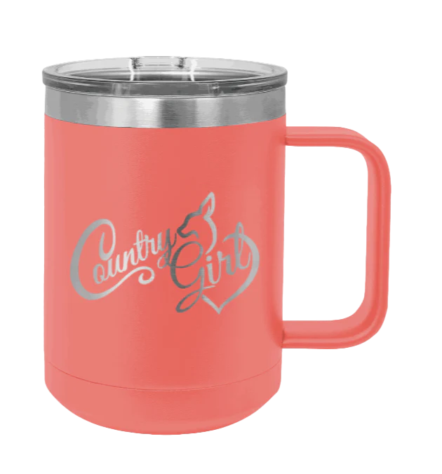 Country Girl - 15oz Mug Laser Engraved - Image 3