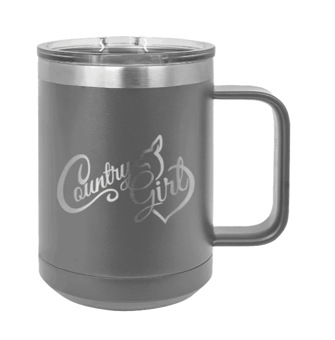 Country Girl - 15oz Mug Laser Engraved - Image 4