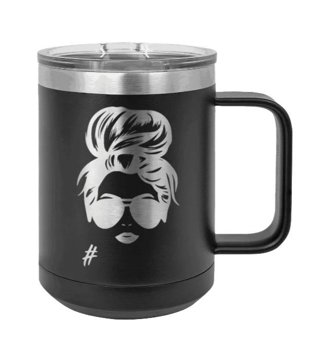 Hairbun - 15oz Mug Laser Engraved