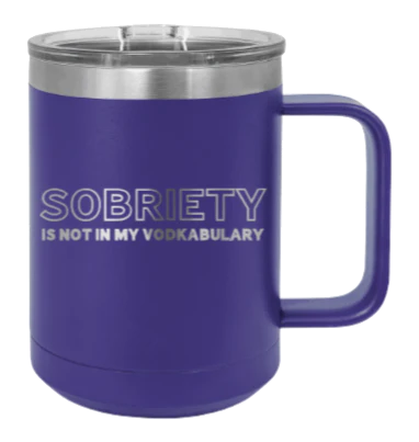 Sobriety - 15oz Mug Laser Engraved - Image 13