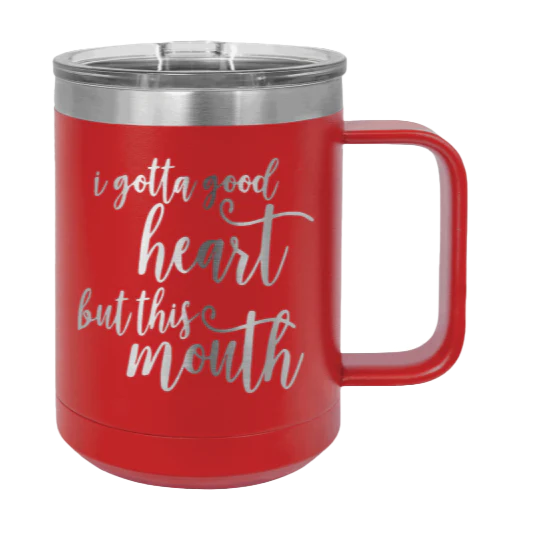 But This Mouth - 15oz Mug Laser Engraved - Image 14