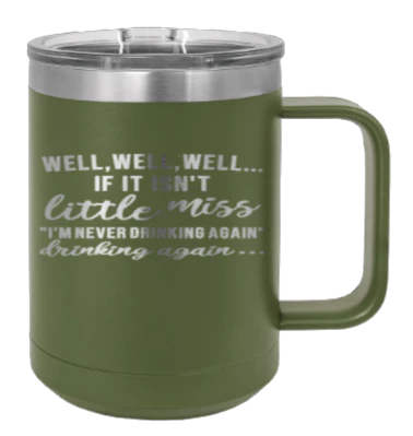 Never Drinking Again - 15oz Mug Laser Engraved - Image 10