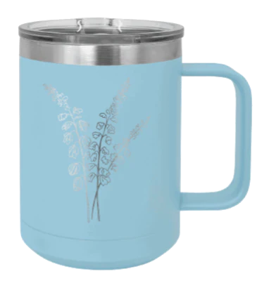 Blue Bells - 15oz Mug Laser Engraved - Image 6