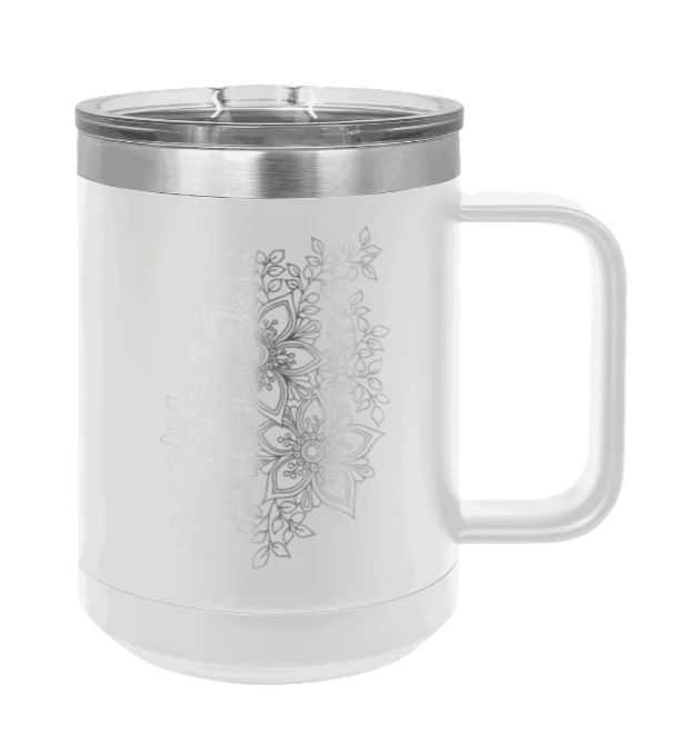 Cherry Blossom  - 15oz Mug Laser Engraved - Image 16