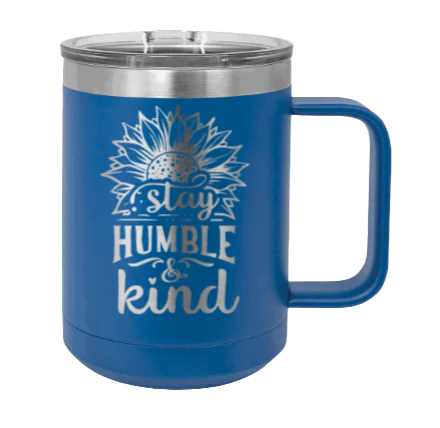 Humble and Kind - 15oz Mug Laser Engraved - Image 2