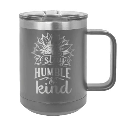 Humble and Kind - 15oz Mug Laser Engraved - Image 4