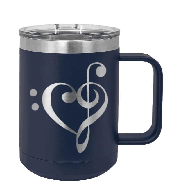 Love Music - 15oz Mug Laser Engraved - Image 9