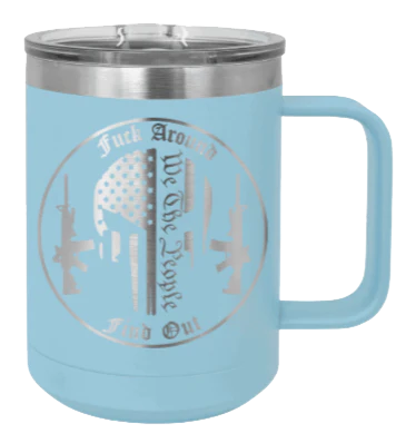 FAFO Punisher - 15oz Mug Laser Engraved - Image 6
