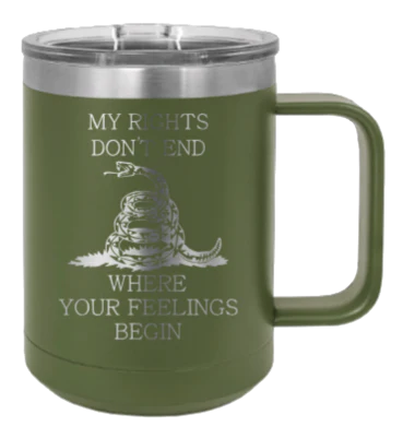 My Rights - 15oz Mug Laser Engraved - Image 10