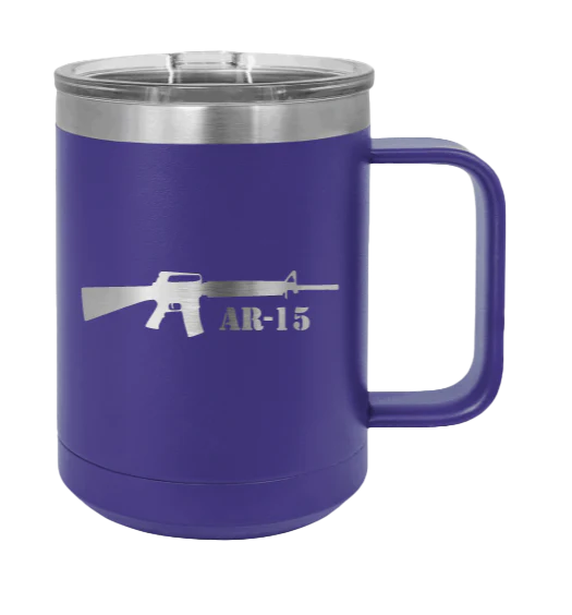 AR-15  - 15oz Mug Laser Engraved - Image 13