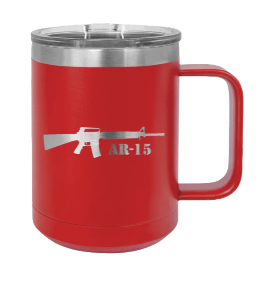 AR-15  - 15oz Mug Laser Engraved - Image 14