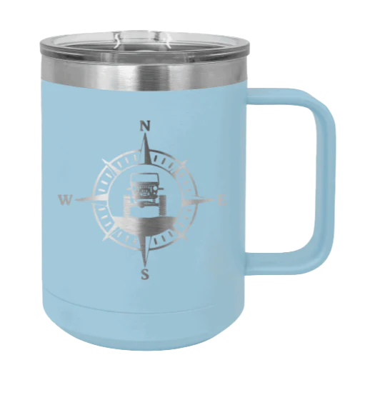 Jeep Compass CJ - 15oz Mug Laser Engraved - Image 6