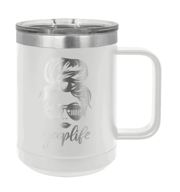 Jeep Life - 15oz Mug Laser Engraved - Image 16