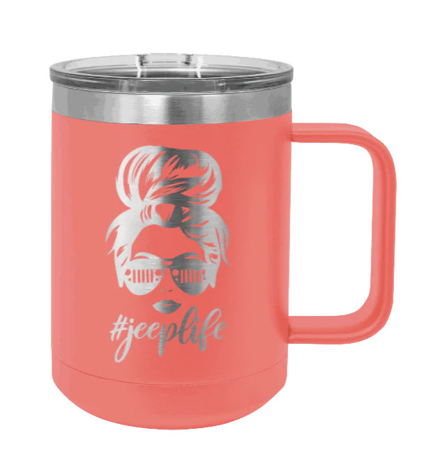 Jeep Life - 15oz Mug Laser Engraved - Image 3