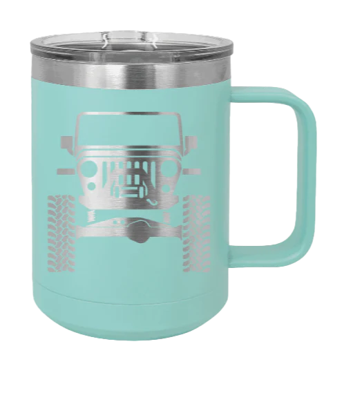 Jeep TJ - 15oz Mug Laser Engraved - Image 15