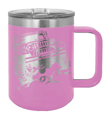 TJ Crawler - 15oz Mug Laser Engraved - Image 7