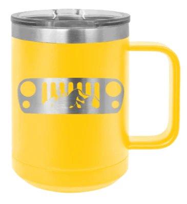 JK Grill Mountains - 15oz Mug Laser Engraved - Image 17