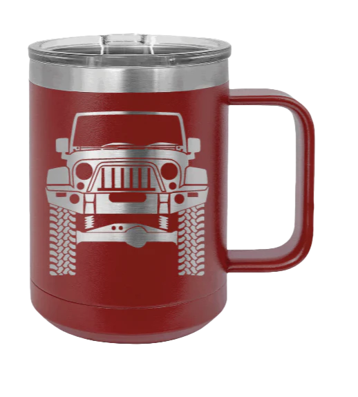 Jeep JK - 15oz Mug Laser Engraved - Image 8