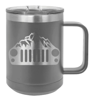 JK Mountains - 15oz Mug Laser Engraved - Image 4