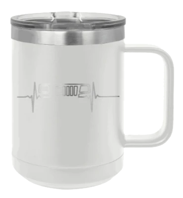 WJ Heartbeat - 15oz Mug Laser Engraved - Image 16