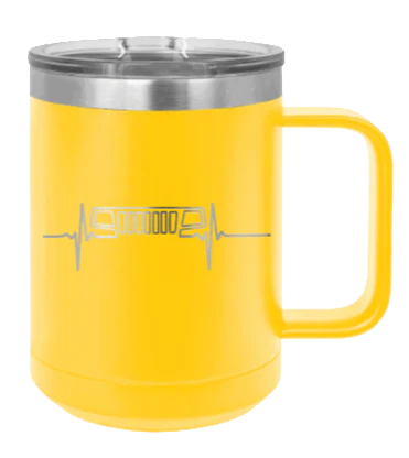 WJ Heartbeat - 15oz Mug Laser Engraved - Image 17
