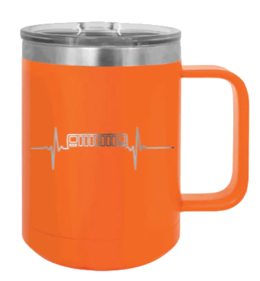 XJ Heartbeat - 15oz Mug Laser Engraved - Image 11