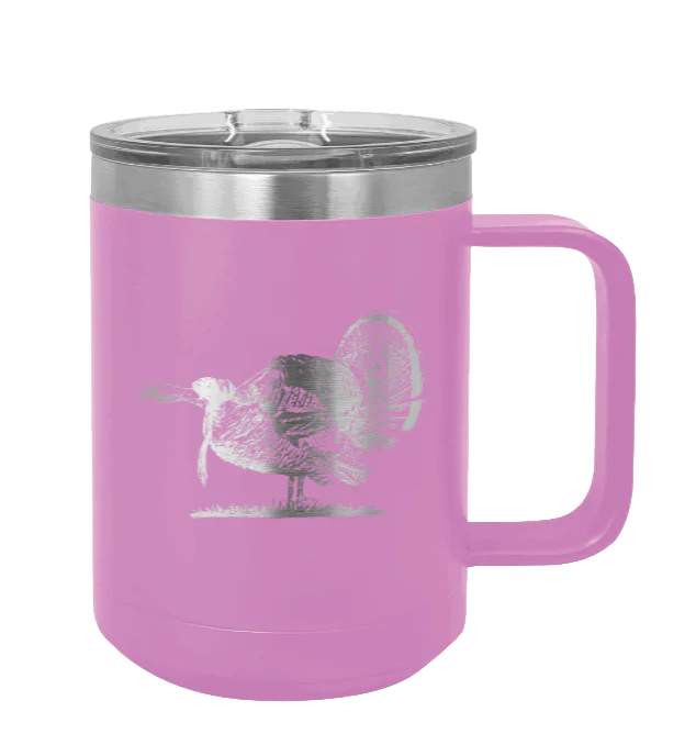 Turkey Strut - 15oz Mug Laser Engraved - Image 7