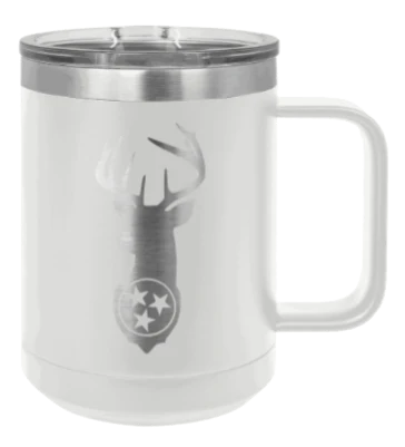 Tristar Deer - 15oz Mug Laser Engraved - Image 16