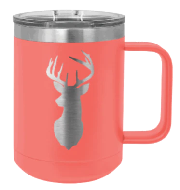 Deer - 15oz Mug Laser Engraved - Image 3