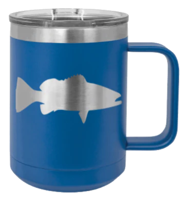 Bass - 15oz Mug Laser Engraved - Image 2