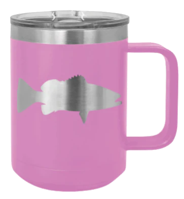 Bass - 15oz Mug Laser Engraved - Image 7