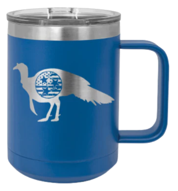 Tristar Flag Turkey - 15oz Mug Laser Engraved - Image 2