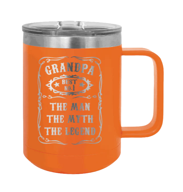 The Man, The Myth, The Legend - 15oz Mug Laser Engraved - Image 11