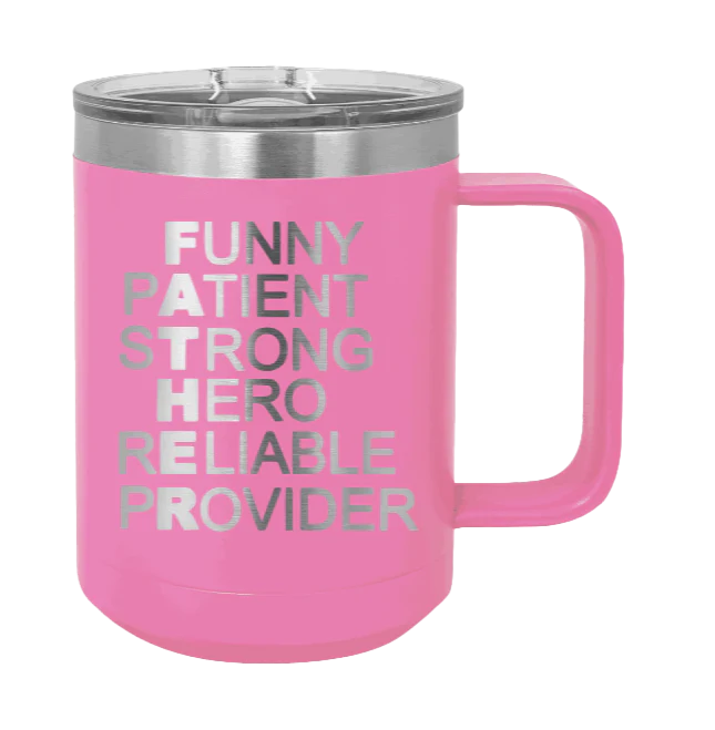 FATHER Acronym - 15oz Mug Laser Engraved - Image 12