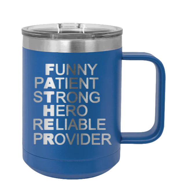 FATHER Acronym - 15oz Mug Laser Engraved - Image 2