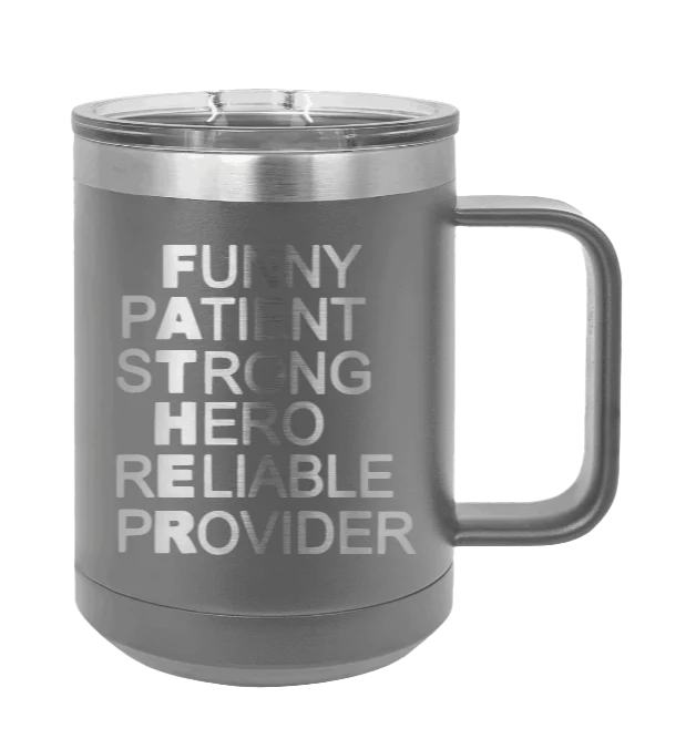 FATHER Acronym - 15oz Mug Laser Engraved - Image 4