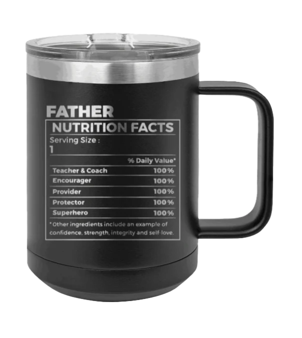 Father Nutrition - 15oz Mug Laser Engraved